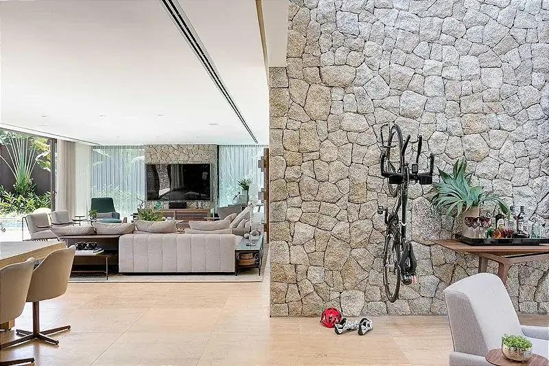 Pedra Branca Decorativa